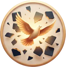 Groundr Free level badge - earned during your recovery journey